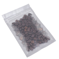 Matte Half Steel Silver Metallic Mylar Flat QuickQlick® Bags