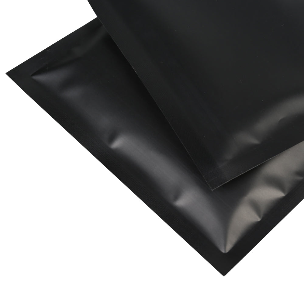 Foggy Night Black Metallized Mylar Foil Flat QuickQlick® Bags