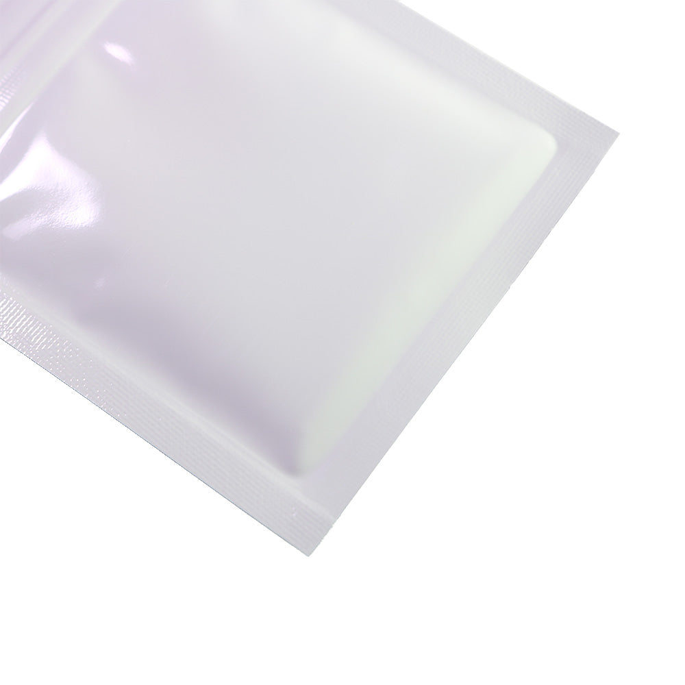Flat Mylar Bags with Single Side Glossy Window