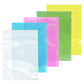 QQ Studio® Glossy Transparent Plastic Flat QuickQlick™ Bags