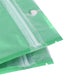 QQ Studio® Matte Half Pear Green Mylar Flat QuickQlick™ Bags