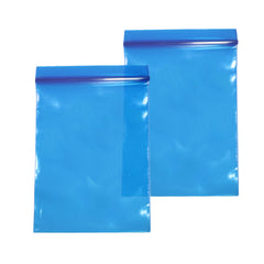 Glossy Clear Water Blue Soft Plastic Storage QuickQlick® Bags