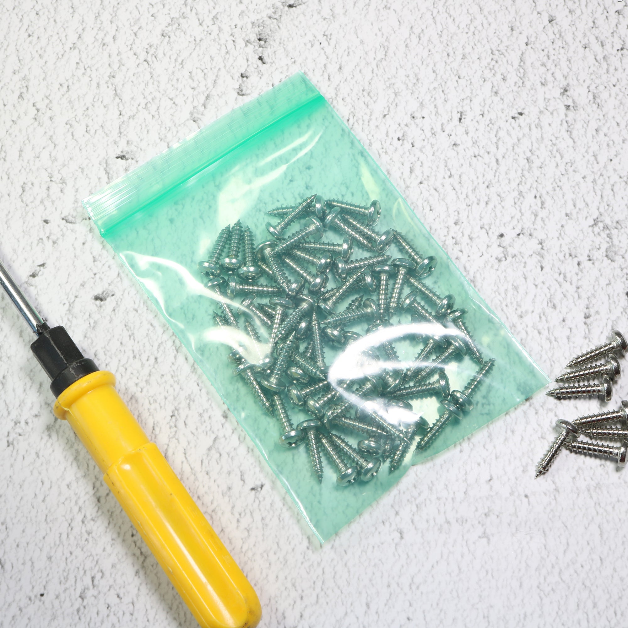 Glossy Arctic Green Soft Plastic Storage QuickQlick® Bags
