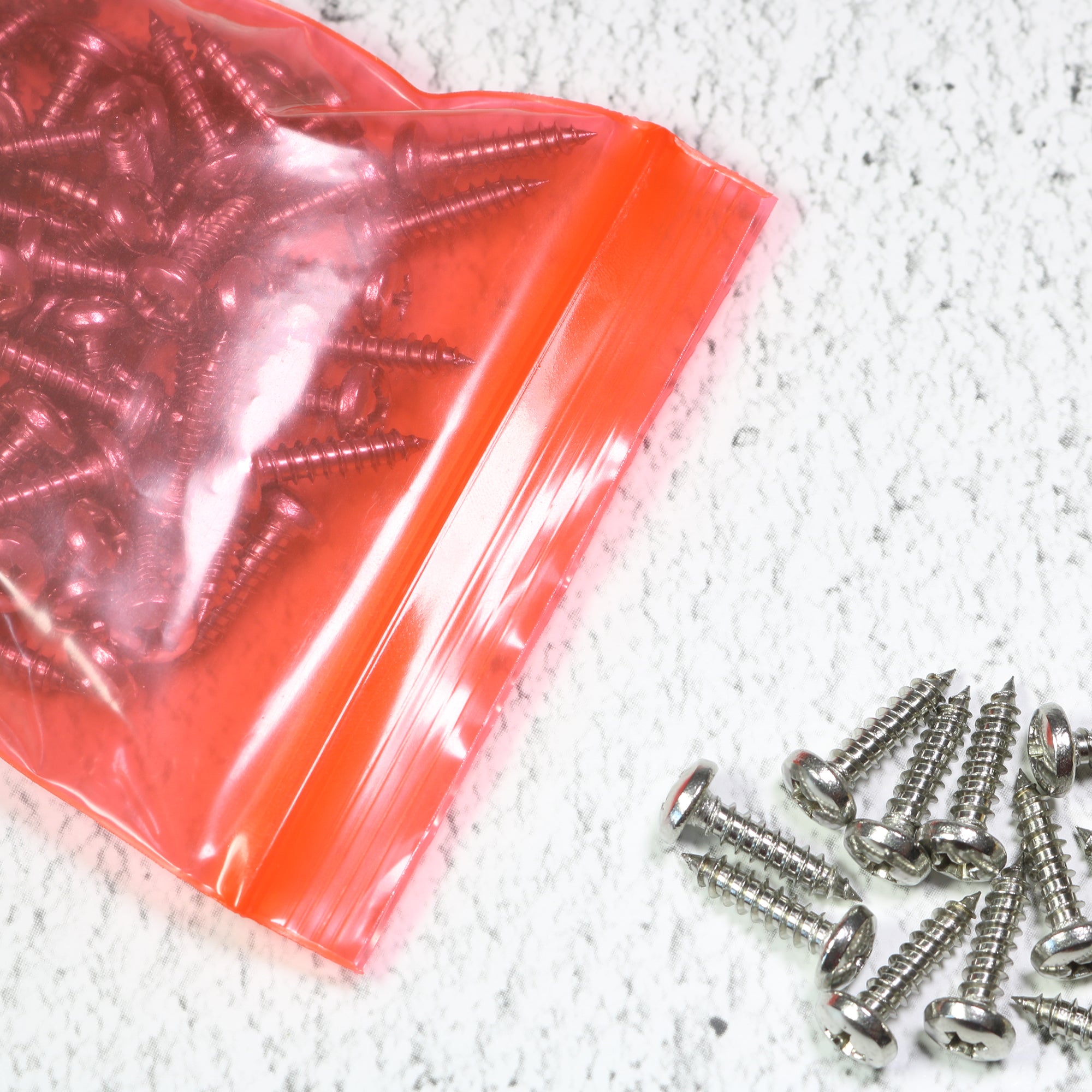 Glossy Rose Lenses Red Soft Plastic Storage QuickQlick® Bags