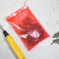 Glossy Rose Lenses Red Soft Plastic Storage QuickQlick® Bags