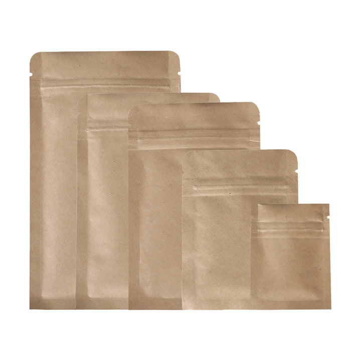QQ Studio® Vintage Brown Double Sided Kraft Flat QuickQlick™ Bags