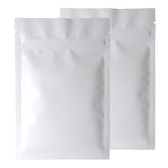Matte Rustic Creamy White Mylar Foil Flat QuickQlick® Bags
