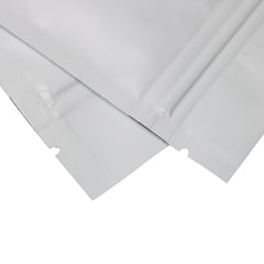 Matte Rustic Creamy White Mylar Foil Flat QuickQlick® Bags