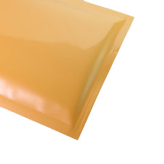 Glossy Orange Sherbet Double-Sided Mylar QuickQlick® Bags
