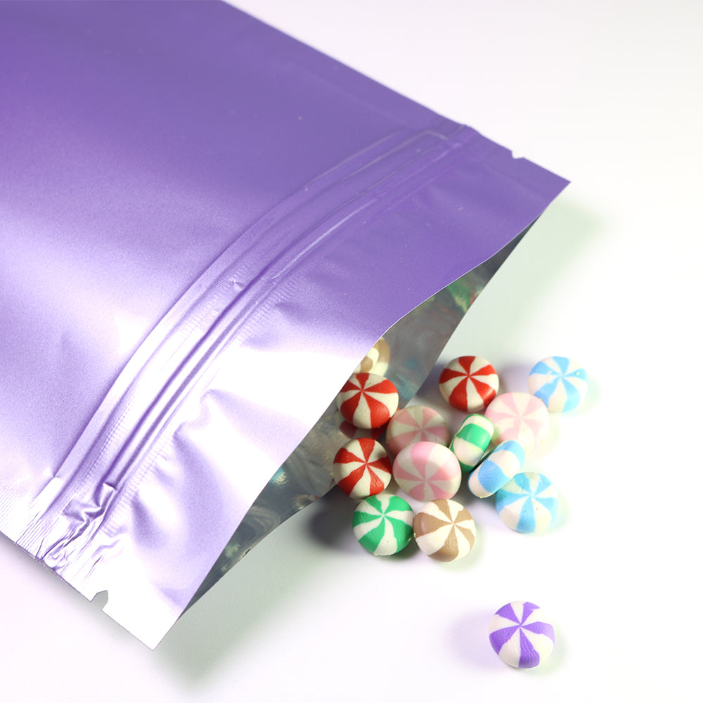 Glossy Faded Purple Mylar QuickQlick® Bags