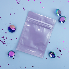Glossy Faded Purple Mylar QuickQlick® Bags