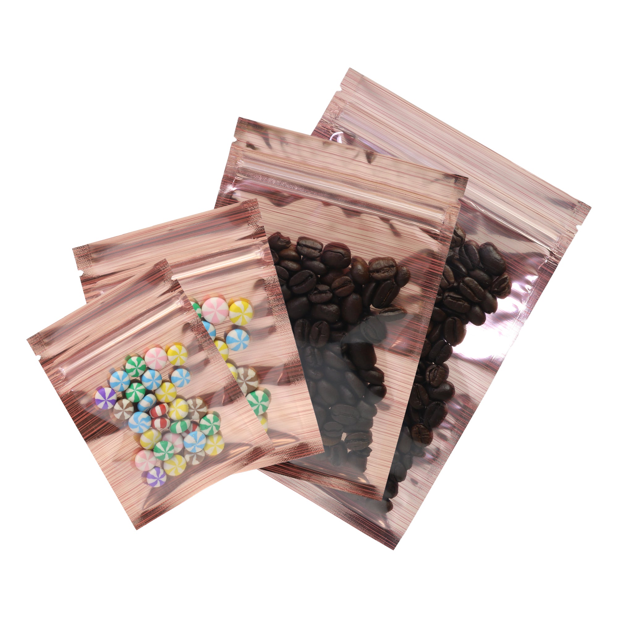 Striped Window Design Packaging Bags Mixed Set