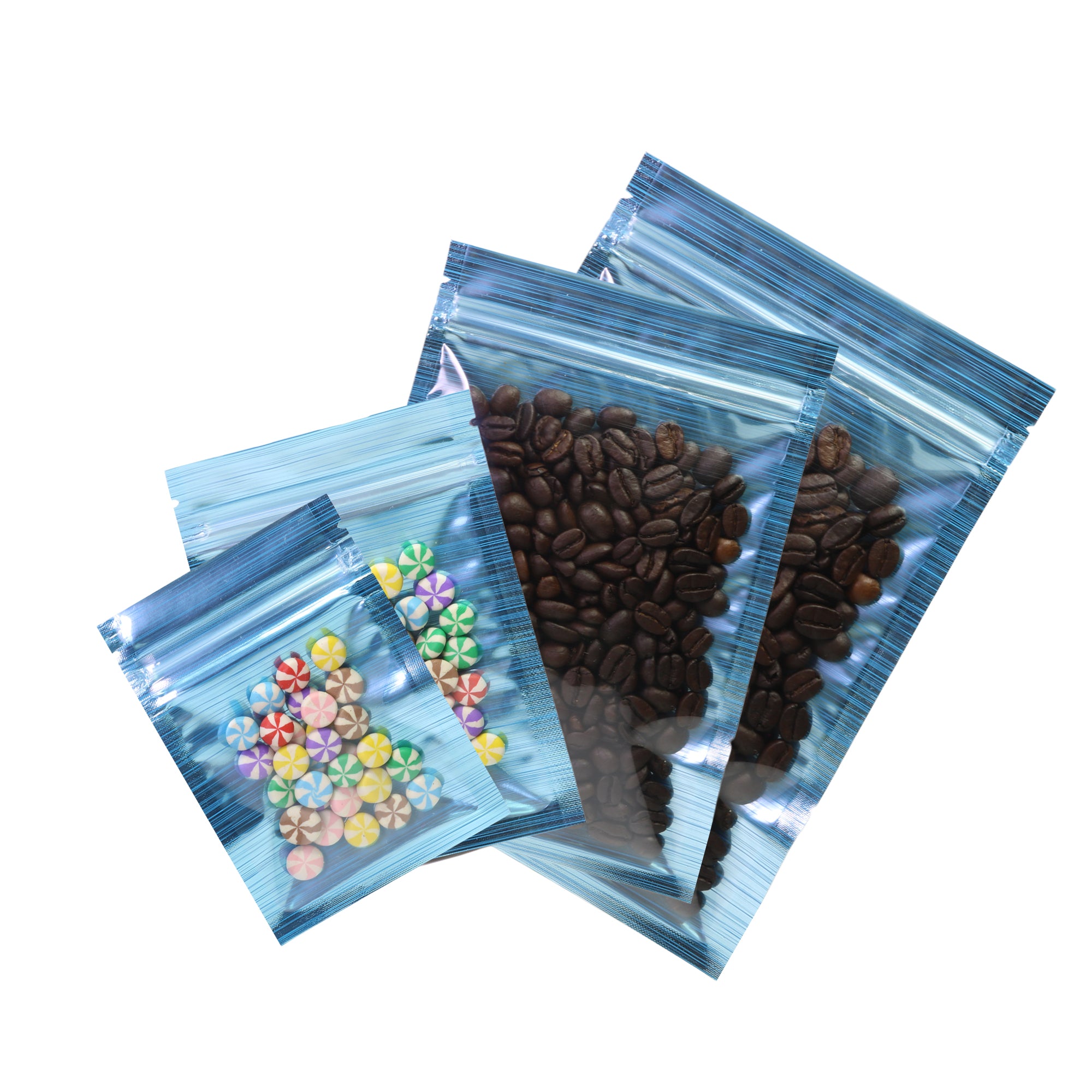 Striped Window Design Packaging Bags Mixed Set