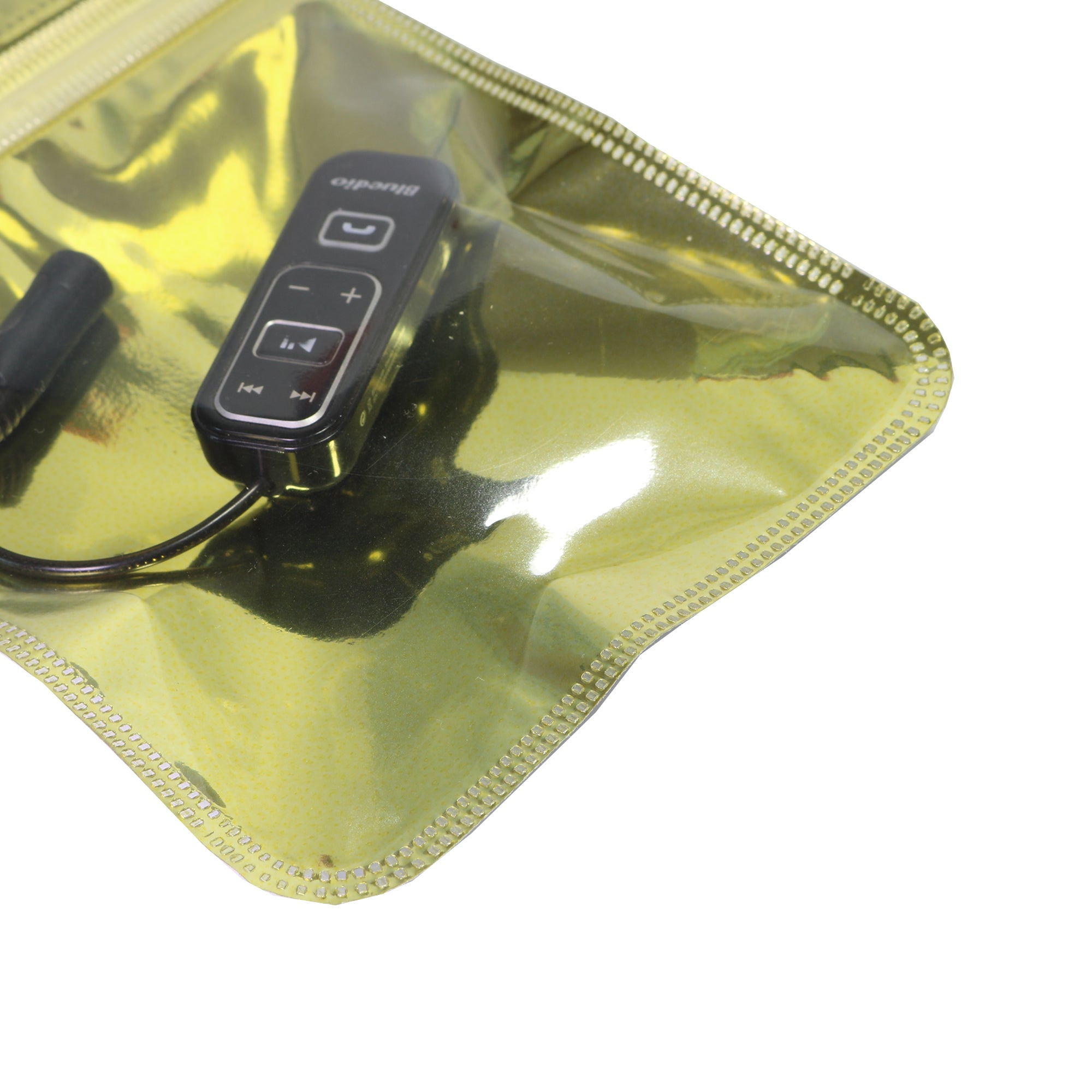 Glossy Transparent Single-Sided Mylar Bags with Rounded Top and Hang Hole