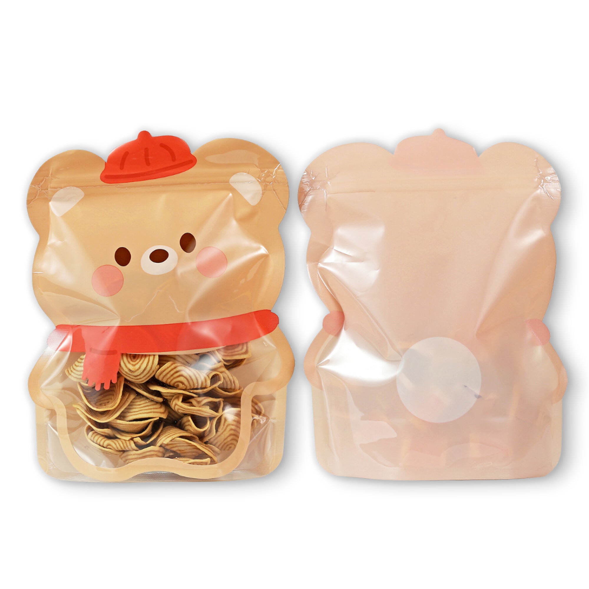 Wildlife Animal Design Stand Strong® Packaging Pouch with Clear Window