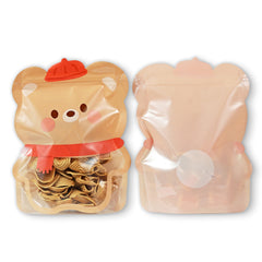 Wildlife Animal Design Stand Strong® Packaging Pouch with Clear Window