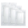 QQ Studio® Matte Plastic QuickQlick® Bags with Frosted Window - Whipped Cream White