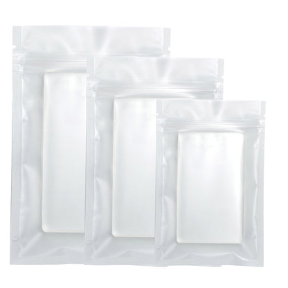 QQ Studio® Matte Plastic QuickQlick® Bags with Frosted Window