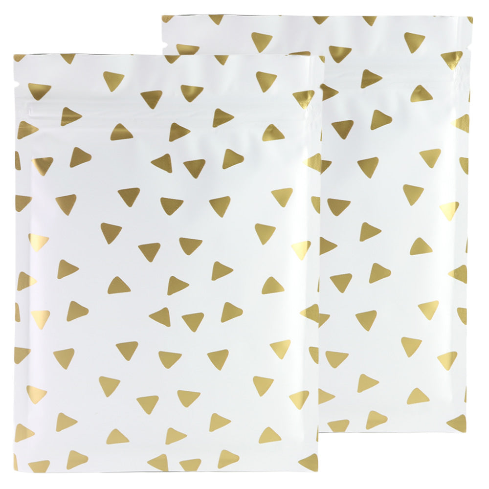Matte Siberian Tiger White Aluminum QuickQlick® Bags
