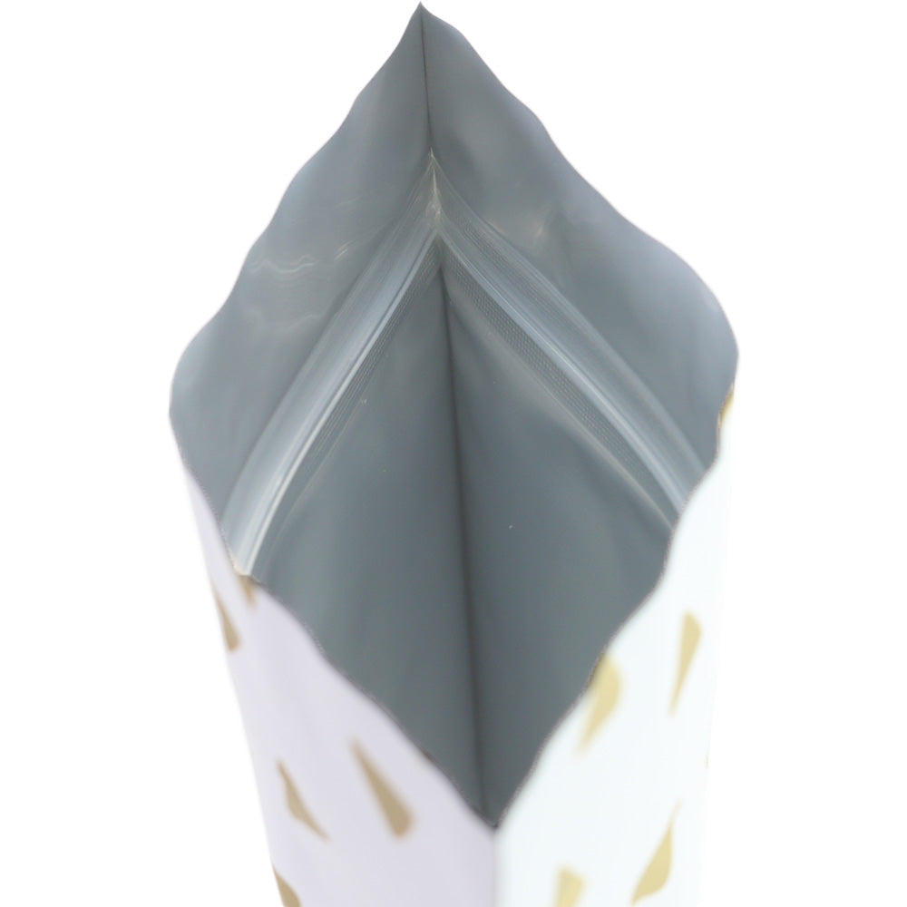 Matte Siberian Tiger White Aluminum QuickQlick® Bags