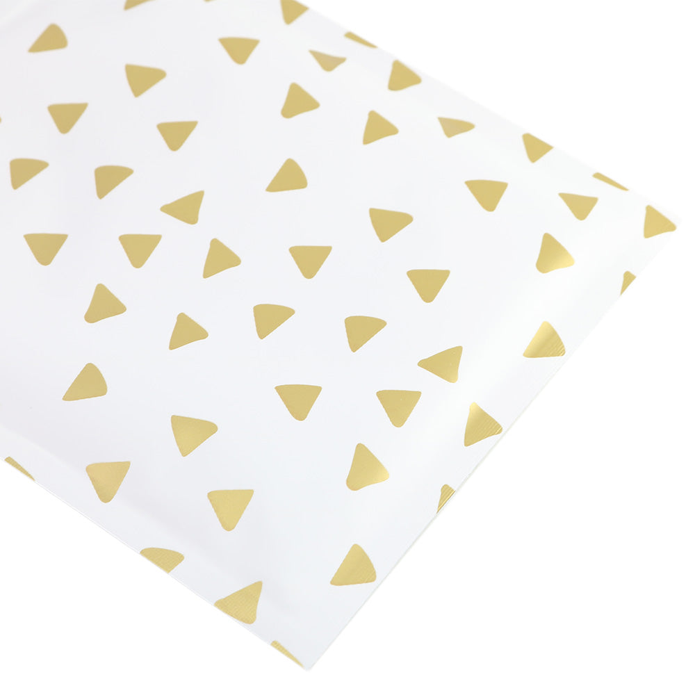 Matte Siberian Tiger White Aluminum QuickQlick® Bags