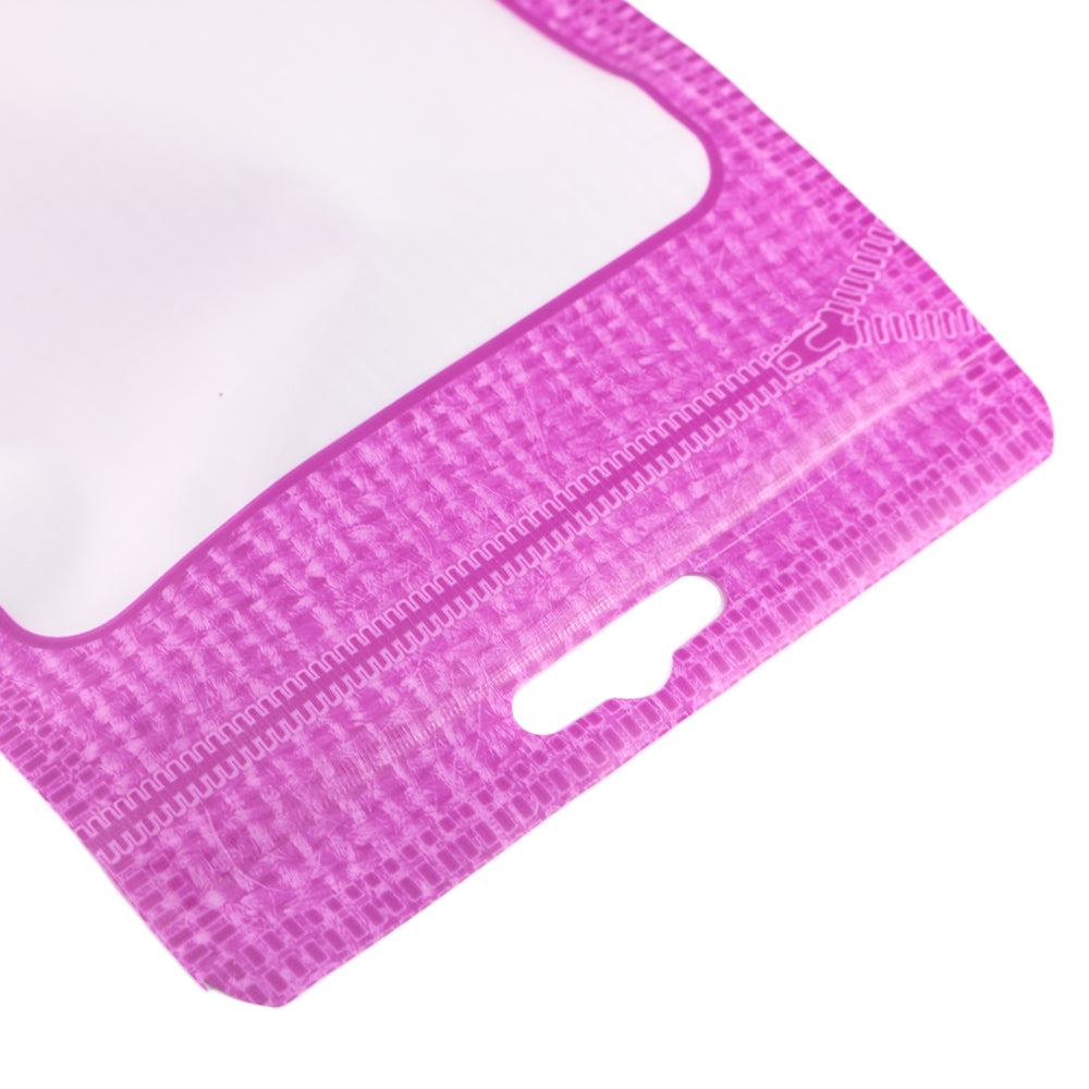 Translucent Purple Wool Flat QuickQlick® Bags with Butterfly Hang Hole