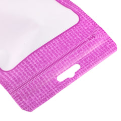 Translucent Purple Wool Flat QuickQlick® Bags with Butterfly Hang Hole