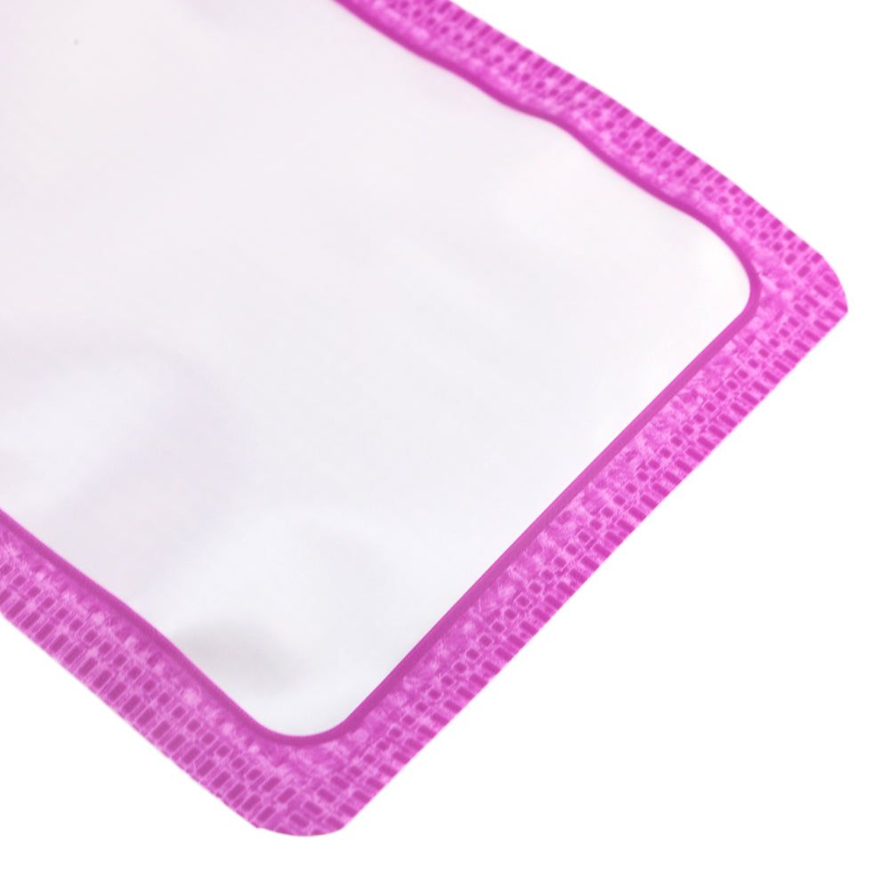 Translucent Purple Wool Flat QuickQlick® Bags with Butterfly Hang Hole