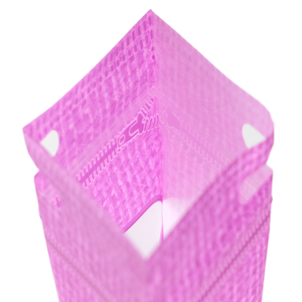 Translucent Purple Wool Flat QuickQlick® Bags with Butterfly Hang Hole