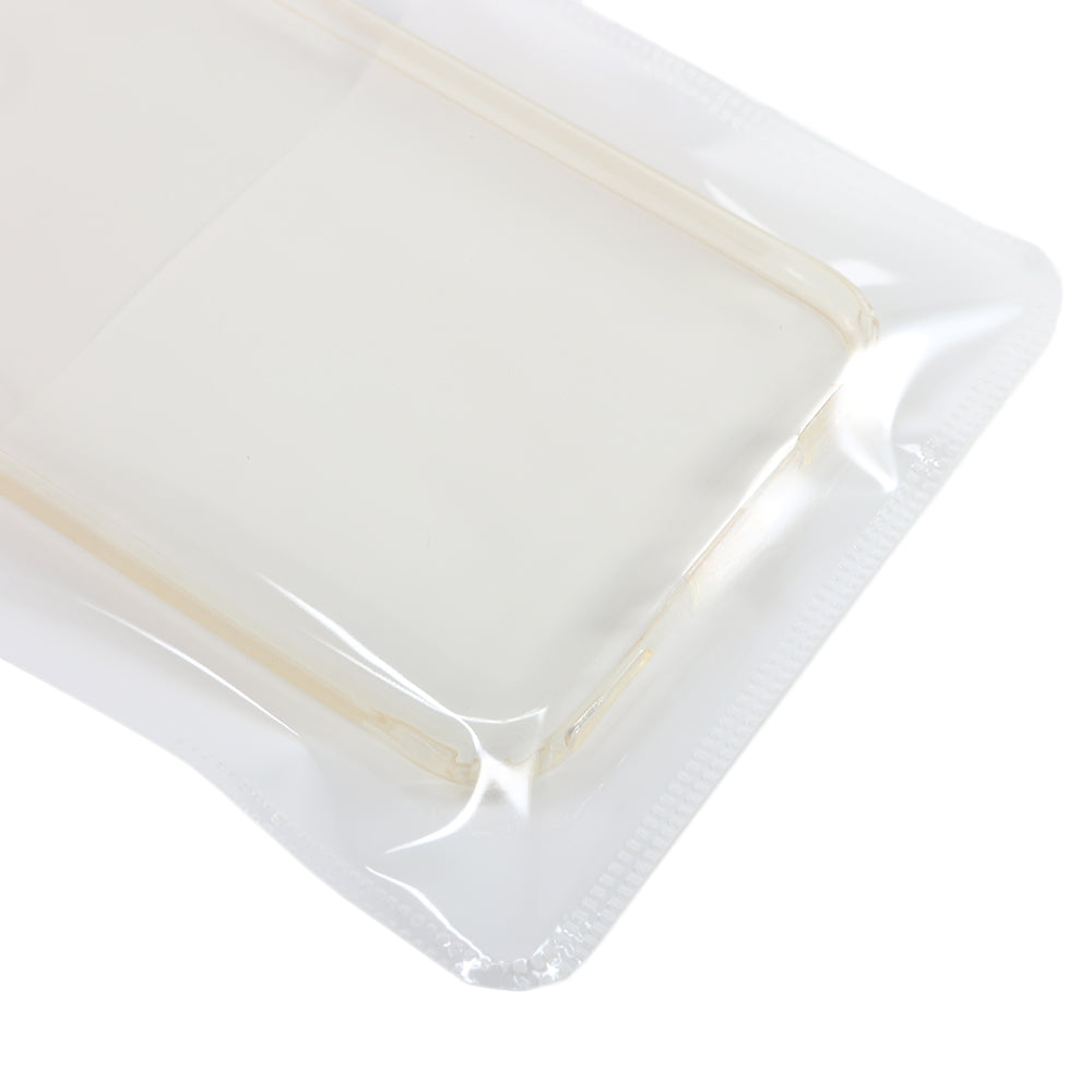 Half Soft White QuickQlick® Bags with Semi Circular Hang Hole