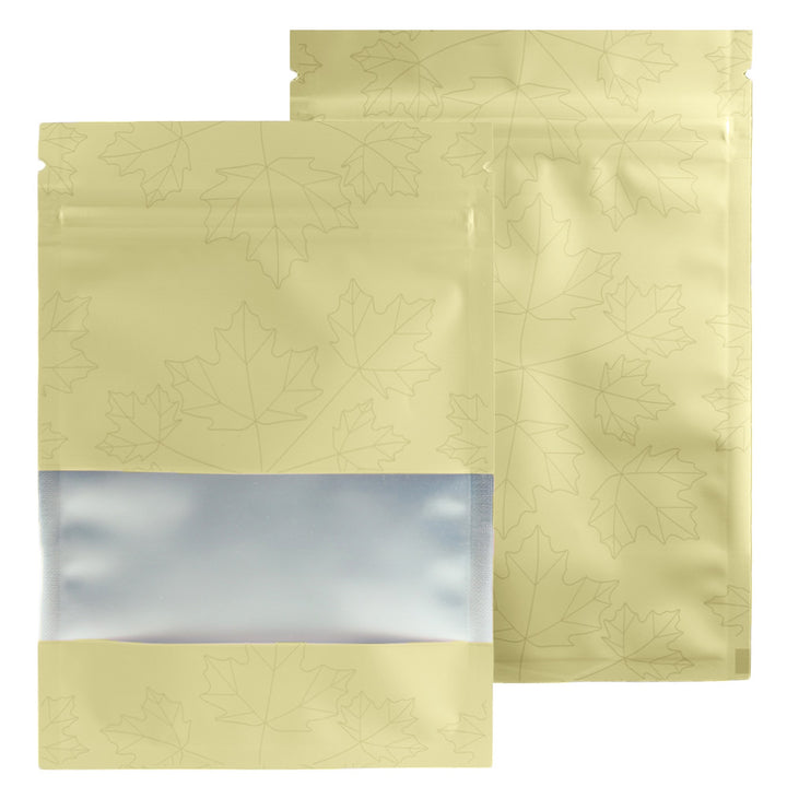 QQ Studio® Matte Seasonal Yellow Aluminum Flat QuickQlick™ Bags