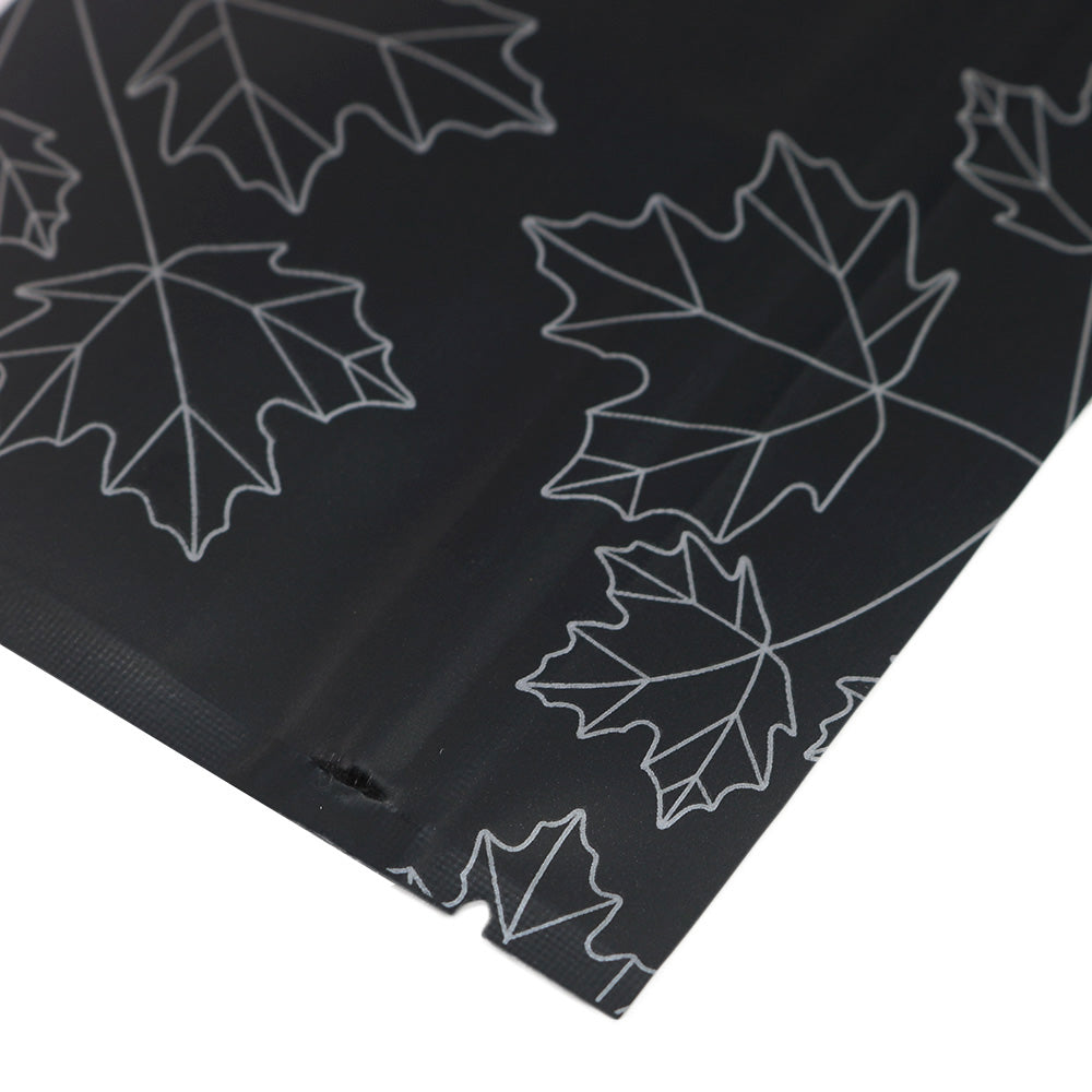 Matte Fallen Leaf Black Aluminum Flat QuickQlick® Bags