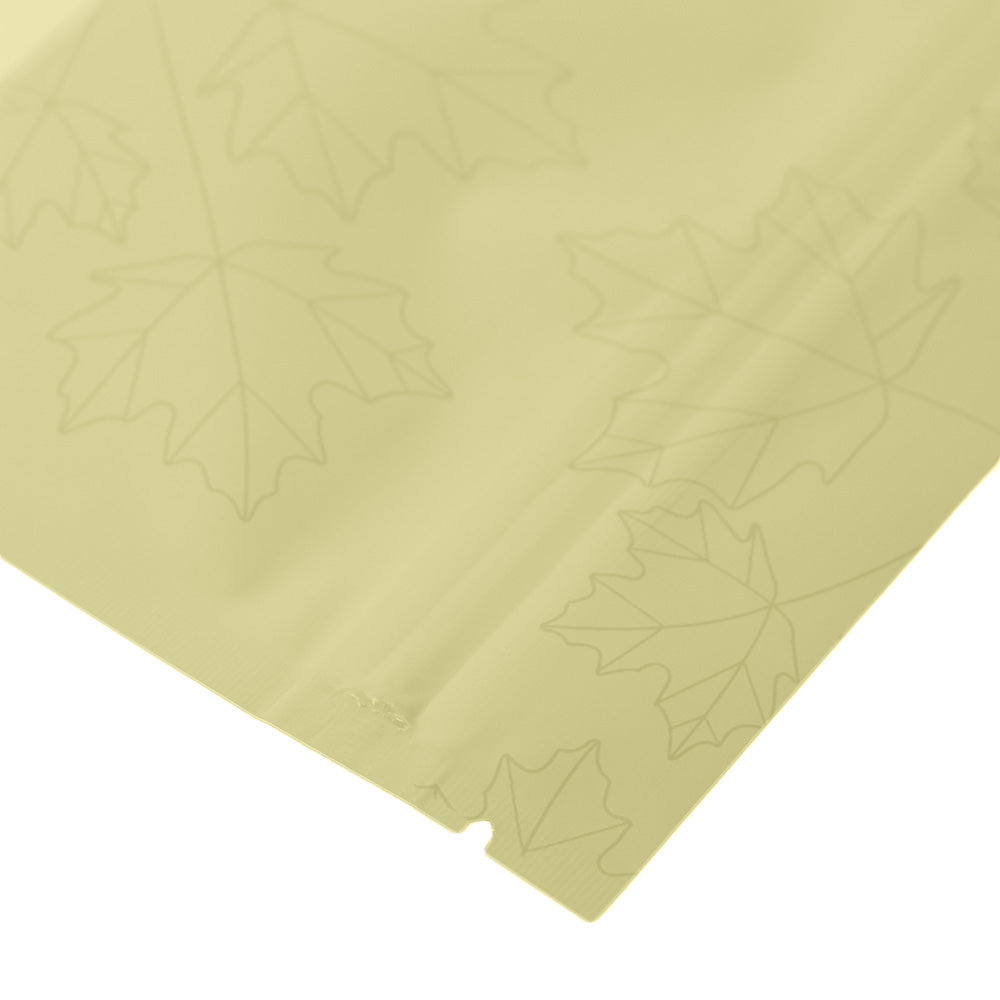 Matte Seasonal Yellow Aluminum Flat QuickQlick® Bags