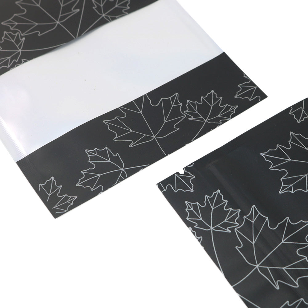 Matte Fallen Leaf Black Aluminum Flat QuickQlick® Bags