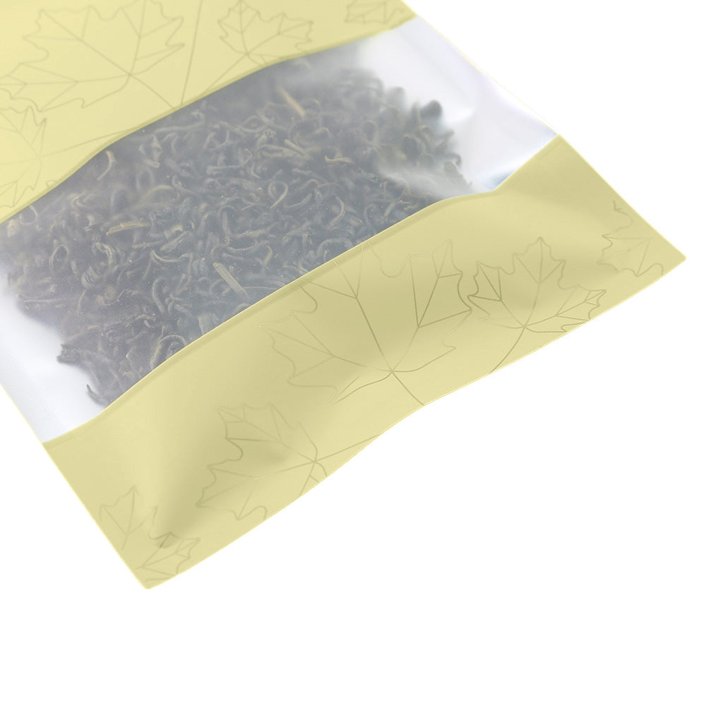Matte Seasonal Yellow Aluminum Flat QuickQlick® Bags