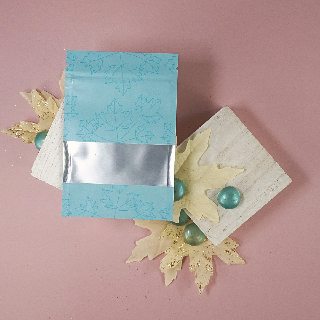 Matte Autumn Blue Aluminum Flat QuickQlick® Bags