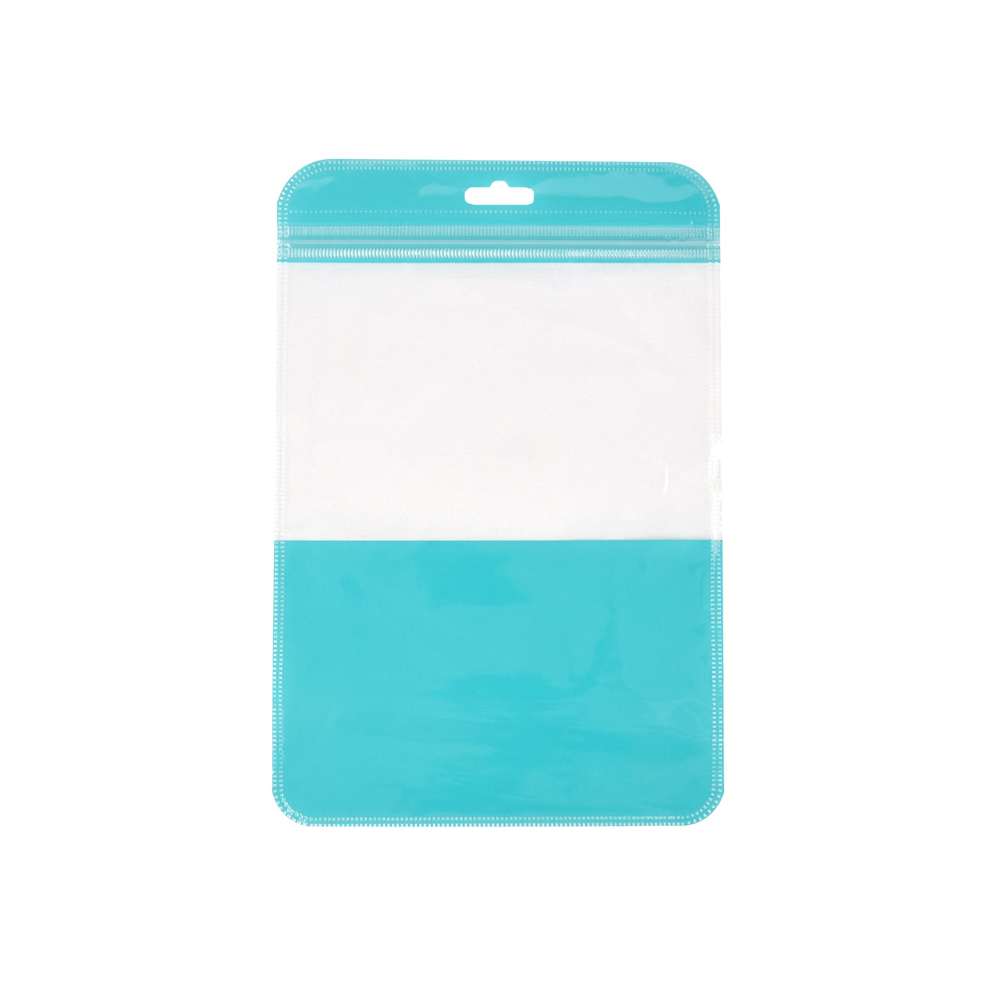 Glossy Turquoise Green QuickQlick® Bags with Butterfly Hang Hole