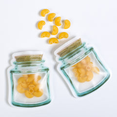 Corky Brown Bottle-Shaped Poly Packaging Bags