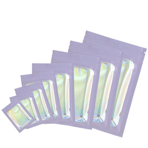 QQ Studio® Andromeda Purple QuickQlick® Window Bags with Holographic Interior