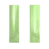 QQ Studio® Long Glossy Aluminum Open Stick Bags - Seafoam Green