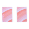 QQ Studio® Glossy Double-Sided Multi-Color Ombre Gradient Mylar QuickQlick® Bags - Sorbet Orange