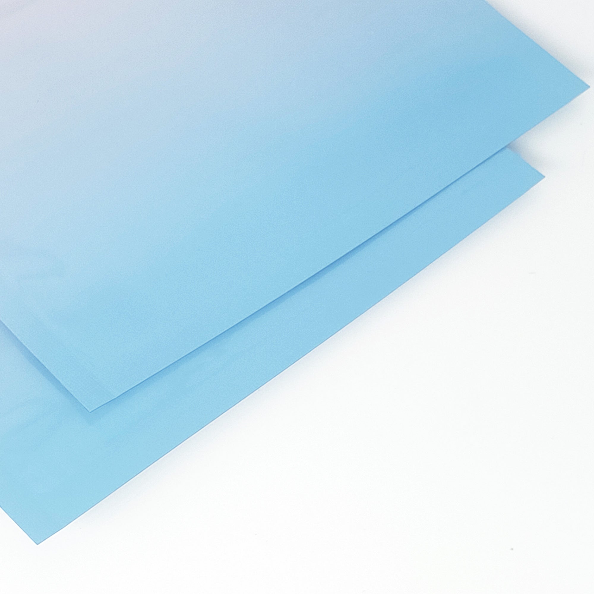 Glossy Cotton Candy Pink Two-Tone Ombre Gradient Mylar QuickQlick® Bags