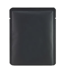 Matte Dahlia Black Aluminum Open Bottom SlickSeal™ Packaging Bag