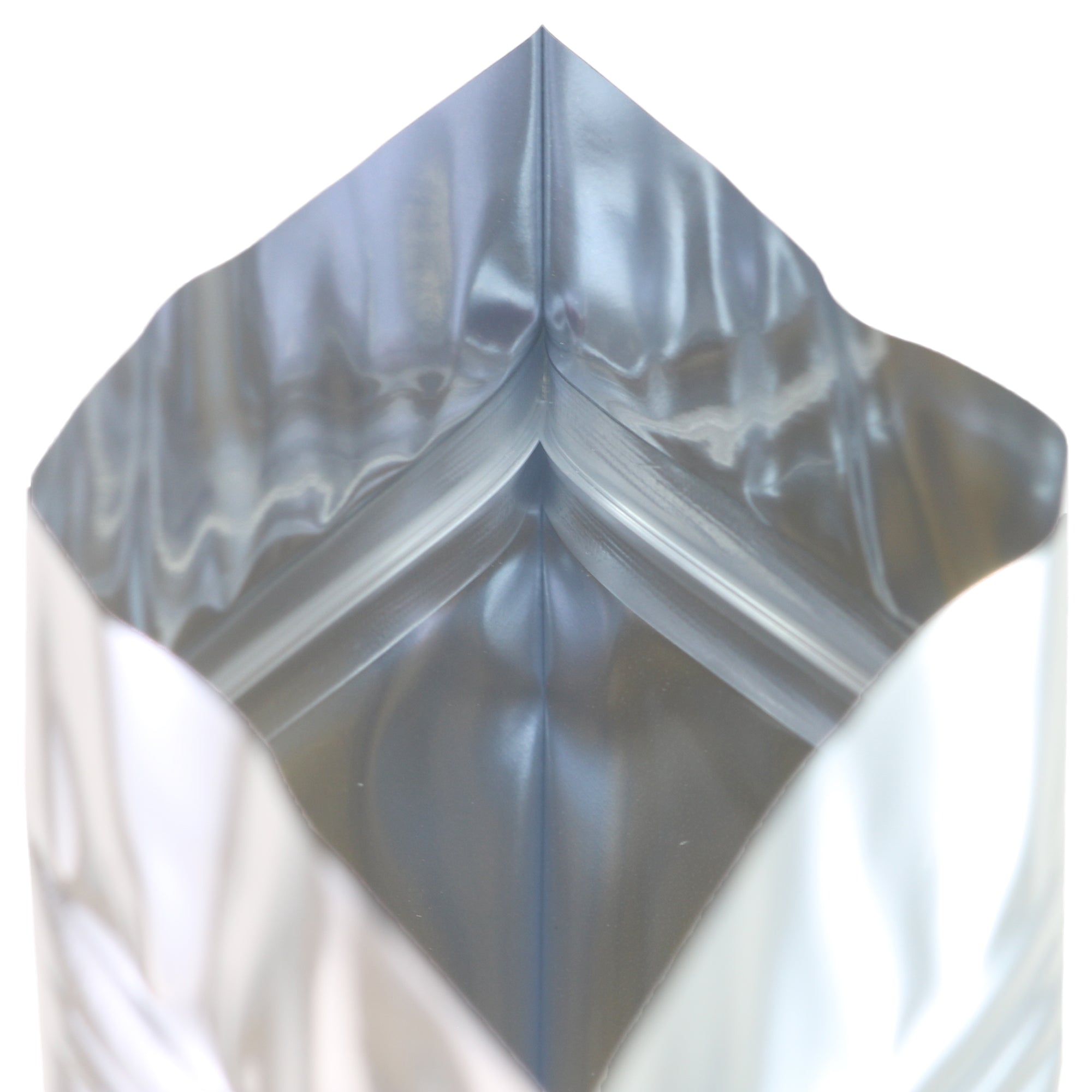 Glossy Metallic Foil with Transparent Window Stand Strong® Bags