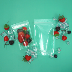 Glossy Opalite Clear BOPA Plastic Stand Strong® Bags