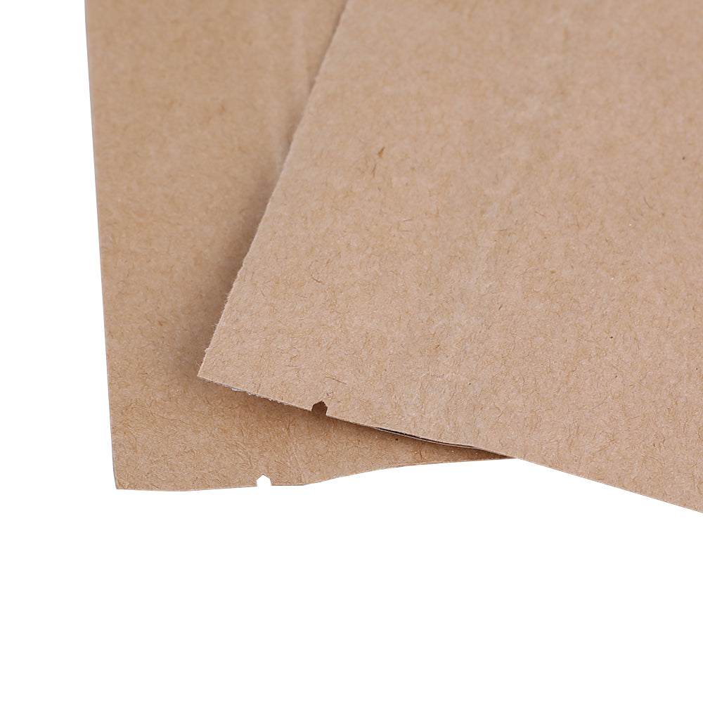 Krafty Brown with Inner Metallic Foil Stand Strong® Bags with Hang Hole