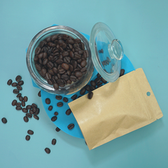 Krafty Brown with Inner Metallic Foil Stand Strong® Bags with Hang Hole