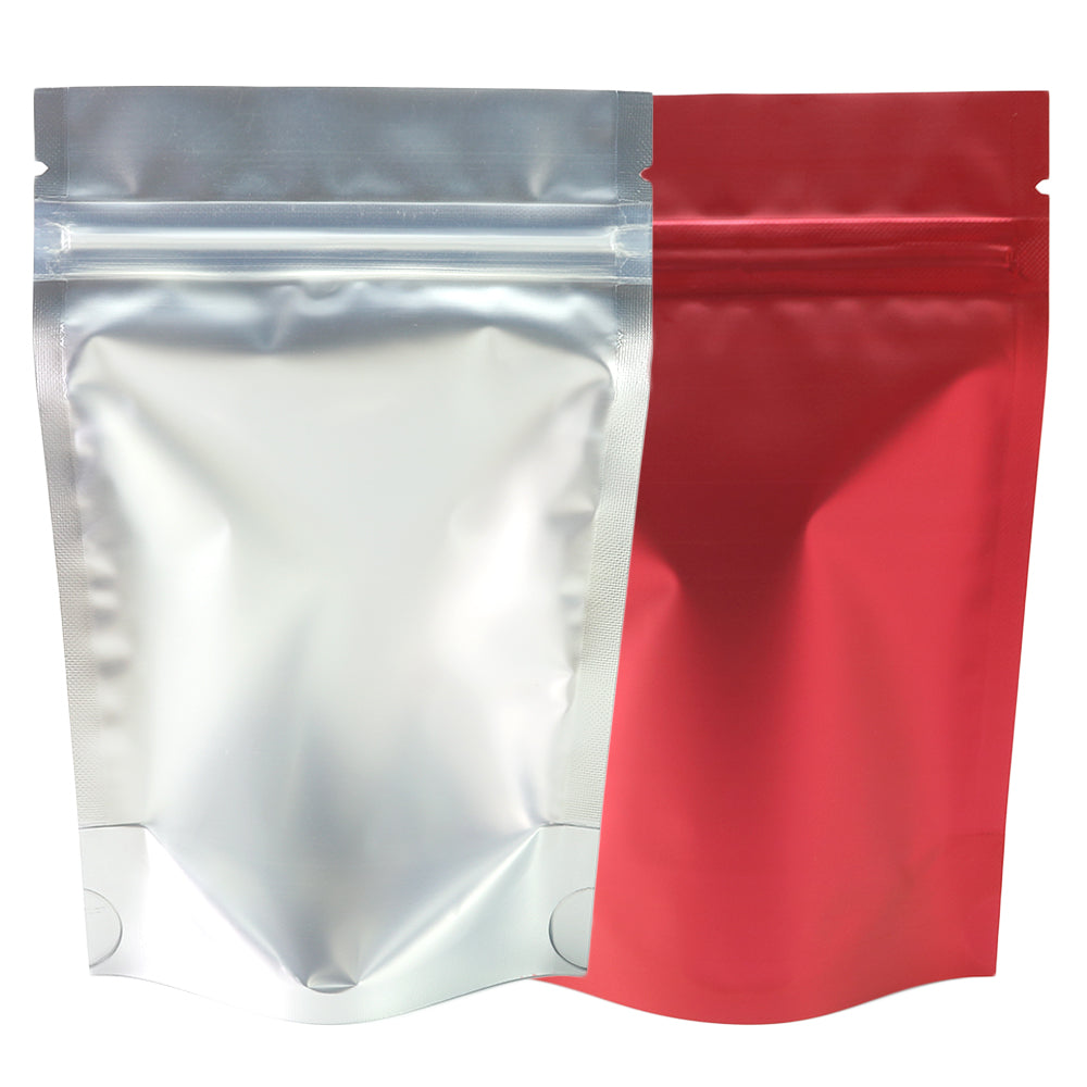 Single Side Matte Color Metallic Mylar Stand Strong® Bags