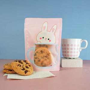 Animal Mug Designed Matte Hare Raising Pink Stand Strong® Bags
