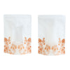 QQ Studio® Victorian Clear Flower Designed Stand Strong® Bags - Victorian Clear